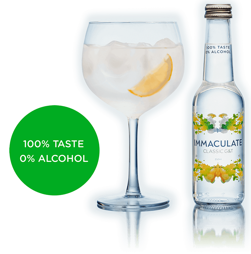 Immaculate Non Alcoholic G&T